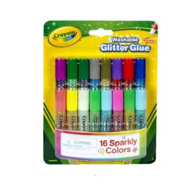 Crayola 16Ct Pip Squeaks Glitter Glue