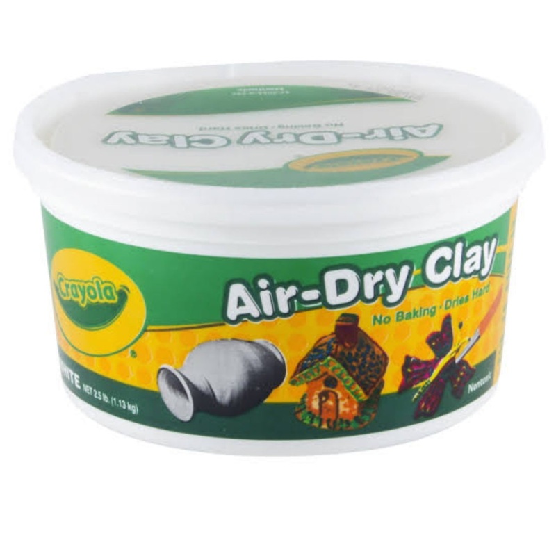 CRAYOLA AIR DRY CLAY WHITE