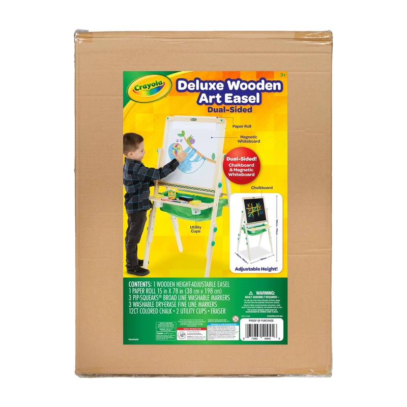 CRAYOLA DELUXE WOODEN ART EASEL