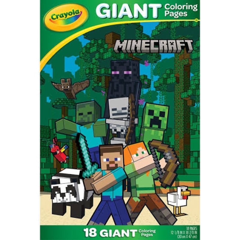 CRAYOLA GCP FOLDALOPE MINECRAFT