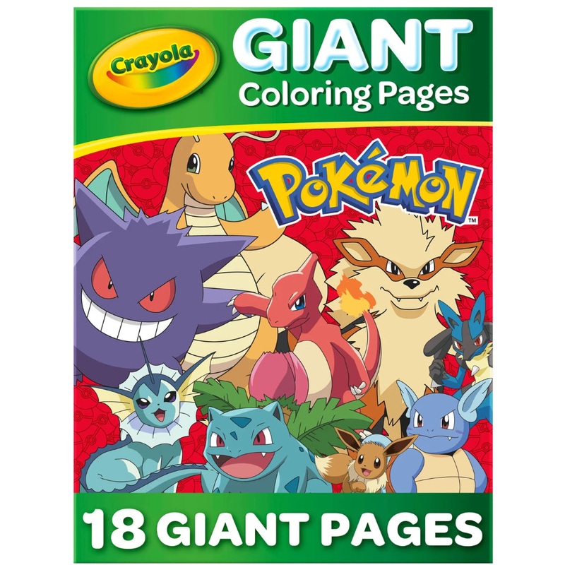CRAYOLA GCP FOLDALOPE POKEMON