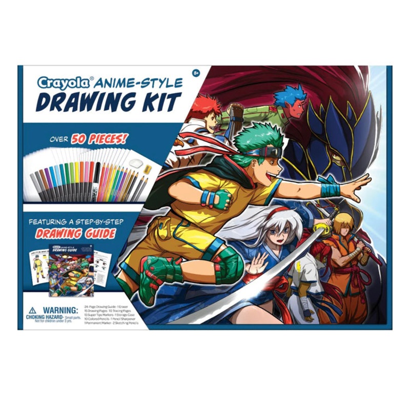 Crayola Learn To Draw Anime Kit