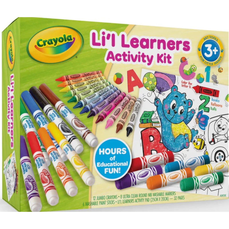 CRAYOLA LI'L LEARNERS ACTIVITY SET