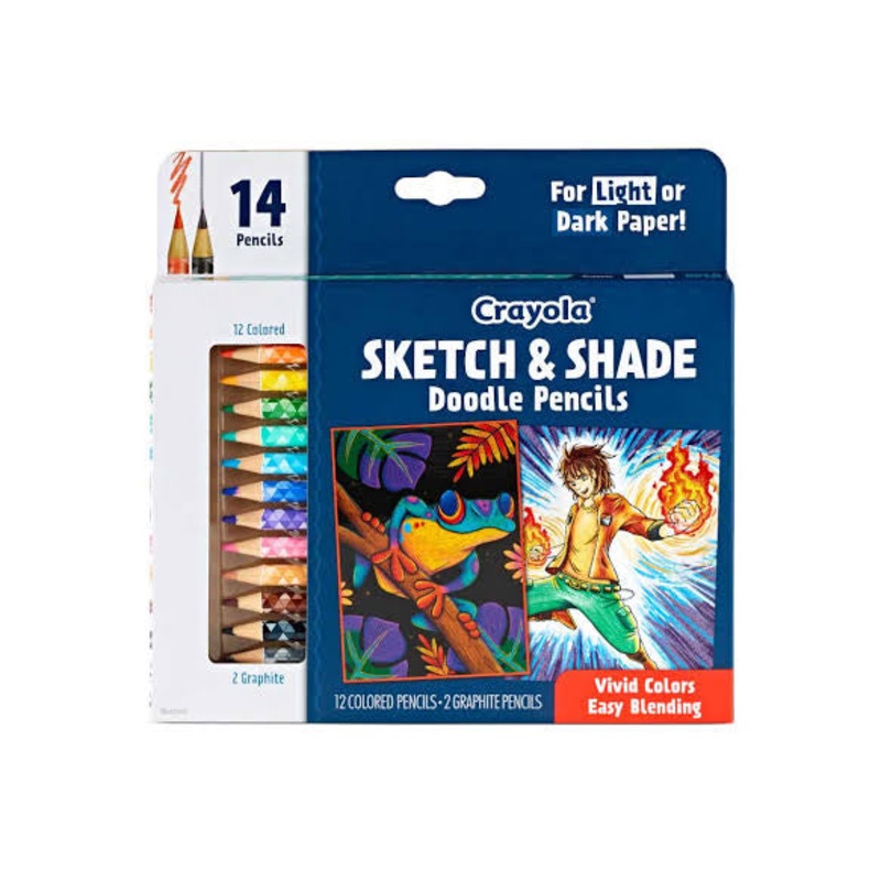 CRAYOLA PENCILS D&D SKETCH & SHADE