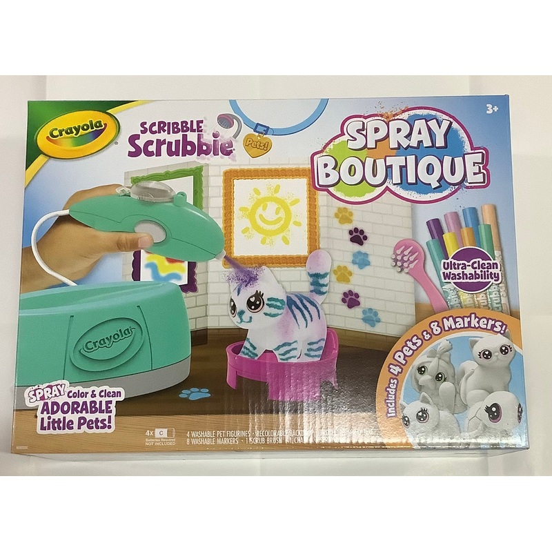 Crayola Scribble Scrubbie Spray Boutique
