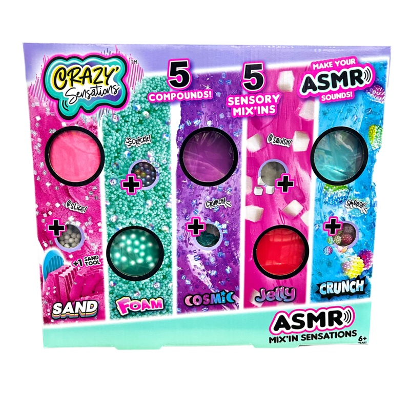 CRAZY SENSATIONS ASMR SLIME MIX