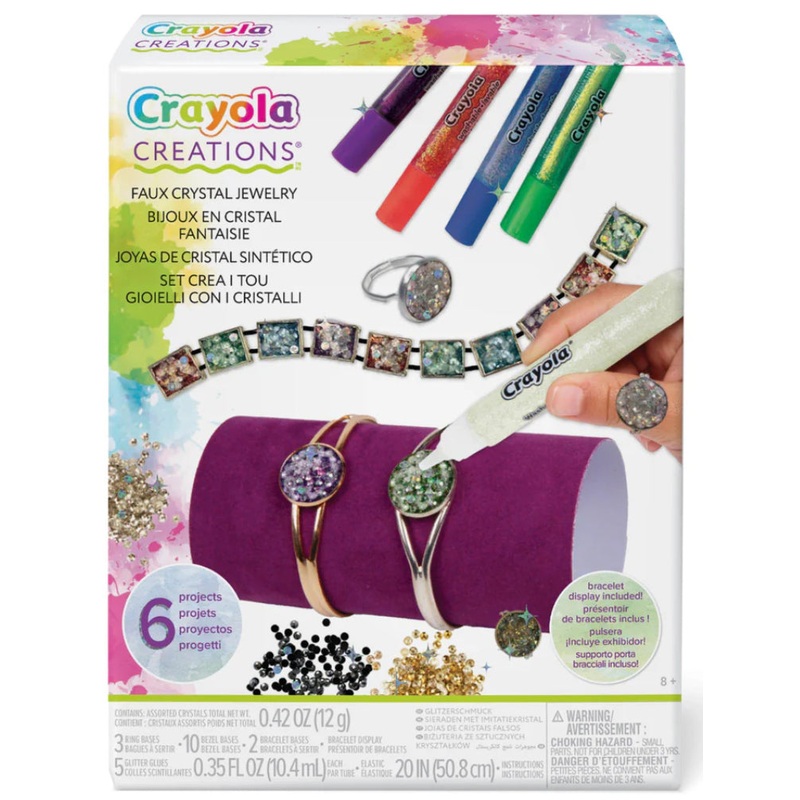 CREATIONS FAUX CRYSTAL JEWELRY KIT