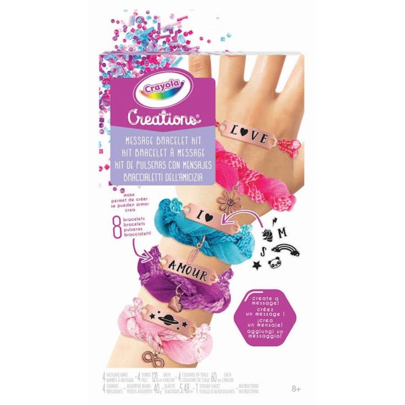 CREATIONS MESSAGE BRACELET KIT