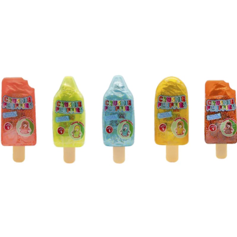 CRUSHIE FLUFFIES POPSICLE PLUSH ASSTD