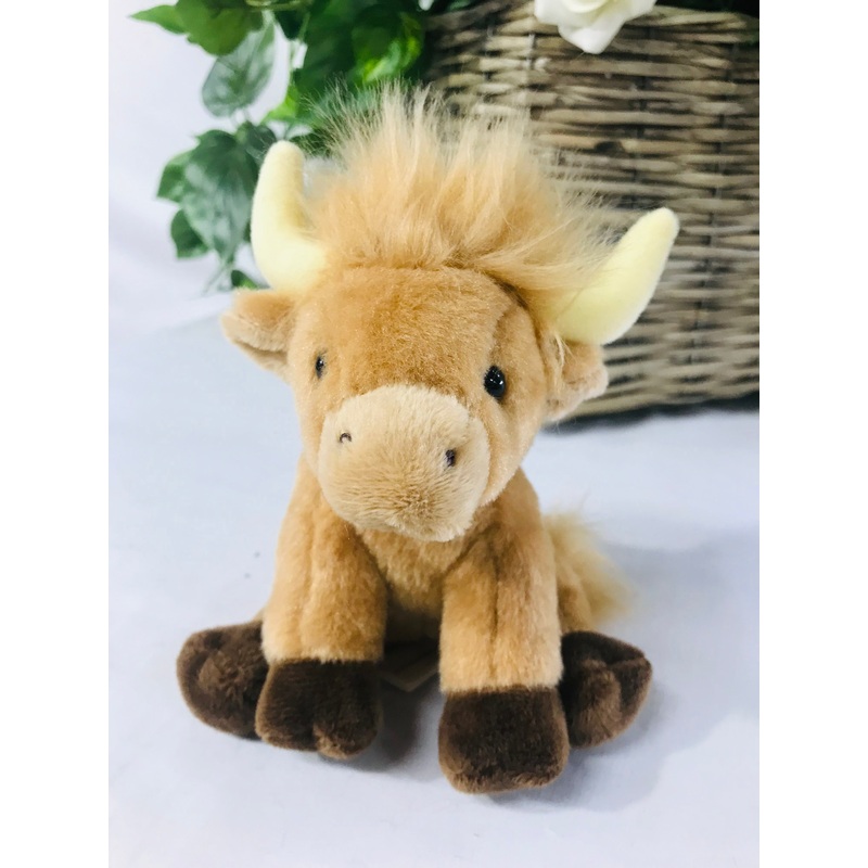 CHARLIE BEAR CUDDLE CUB HIGHLAND COW