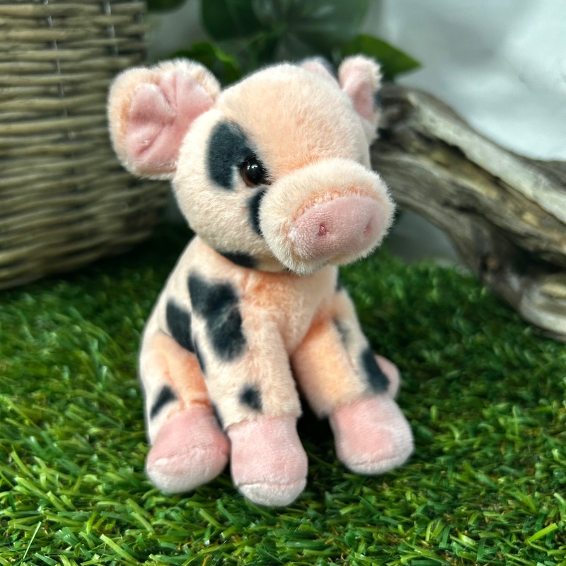 CHARLIE BEAR CUDDLE CUB SPOTTED PIG