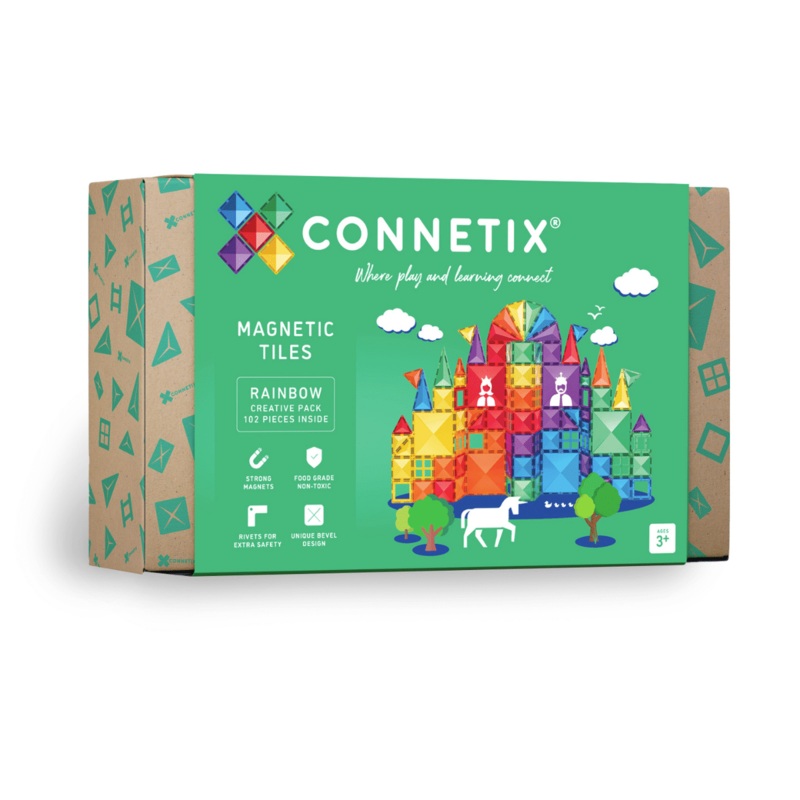 CONNETIX RAINBOW CREATIVE PACK 102PC