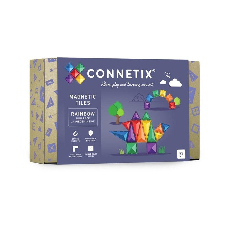 CONNETIX RAINBOW MINI PACK 24PC