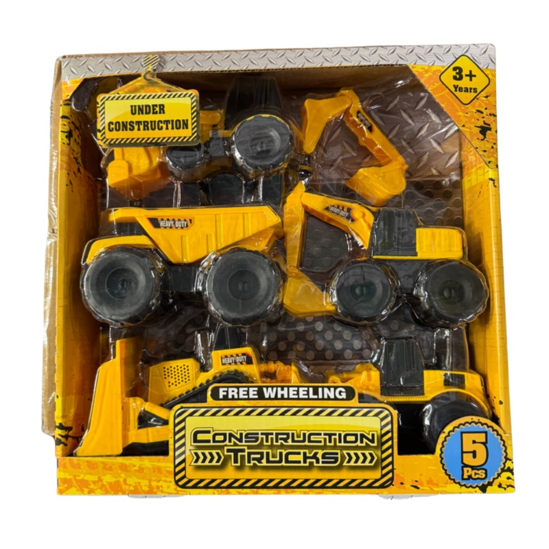 CONSTRUCTION VEHICLE PLAYSET