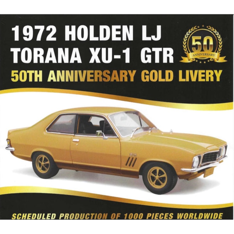 1:18 1972 Torana Lj Xu-1 Gtr 50Th Anni