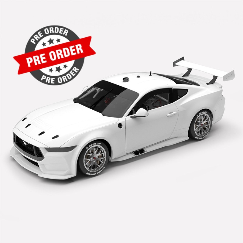 1:18 FORD MUSTANG GT GEN3 GLOSS WHITE