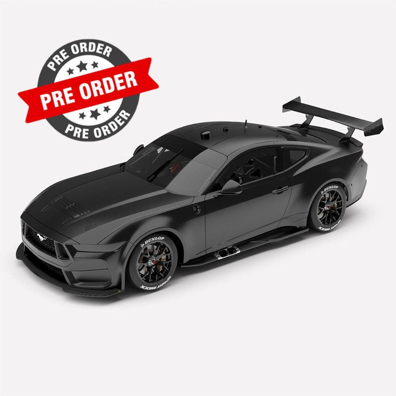 1:18 FORD MUSTANG GT GEN3 MATTE BLACK