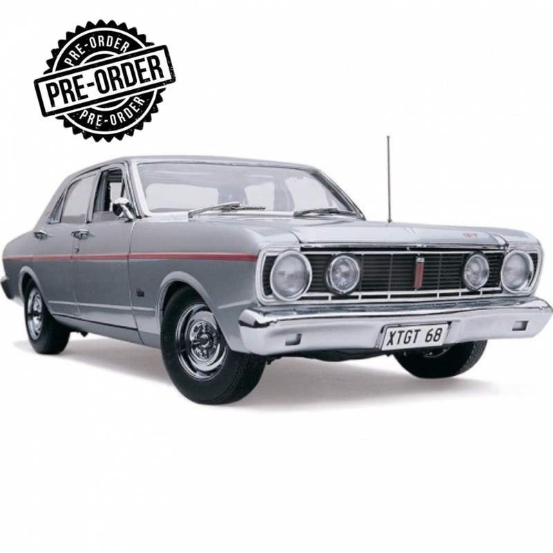1:18 FORD XT FALCON FROSTED PEWTER
