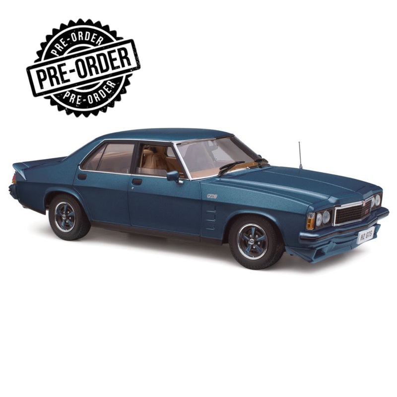 1:18 HOLDEN HZ GTS NOCTURNE BLUE METALLI