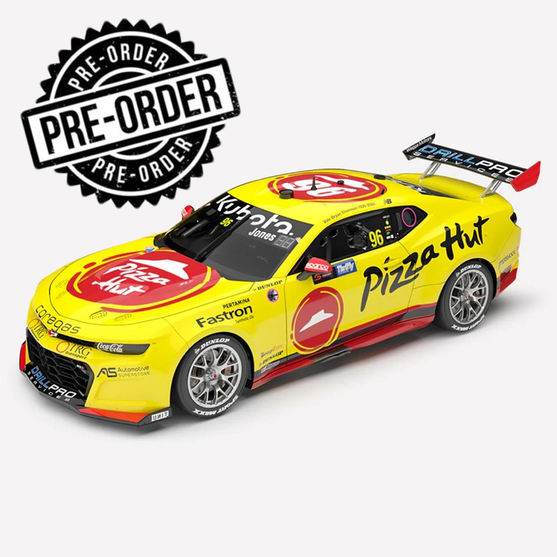 1:18 PIZZA CHEV #96 '25 SUPERCARS JONES