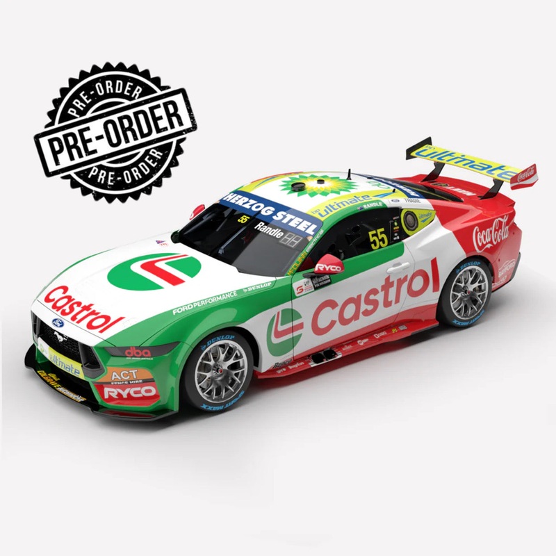 1:18 TICKFORD CASTROL #55 2024 TASMANIA