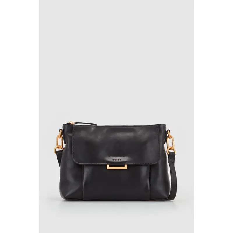 Luna Leather Ring Crossbody Bag