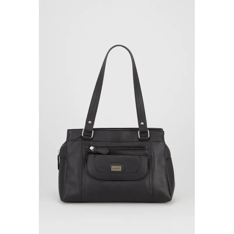 Flap Pocket Tote Bag