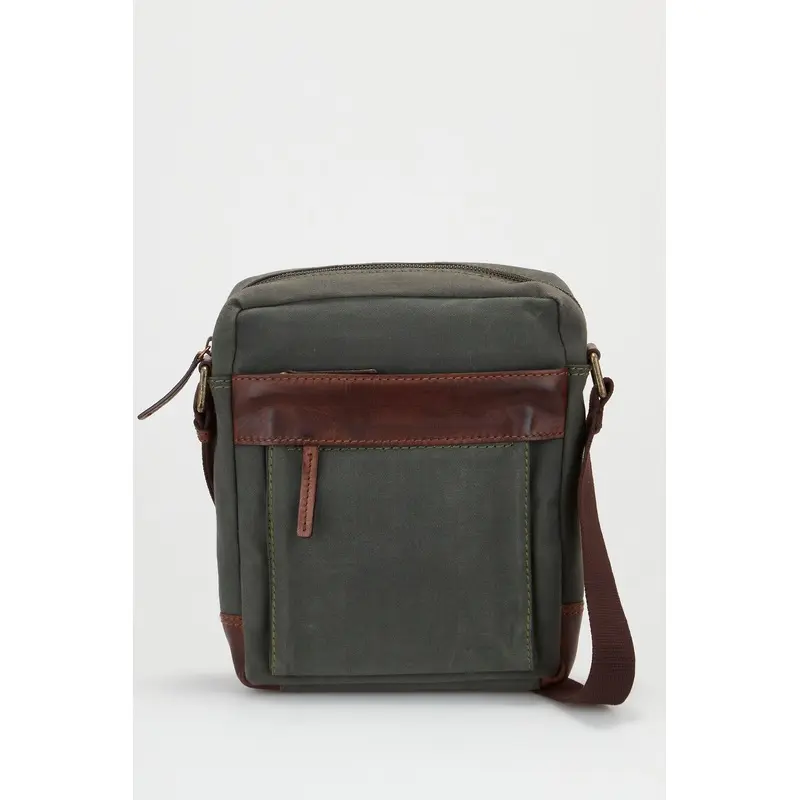 Noah Canvas/Lea Trim NS Satchel