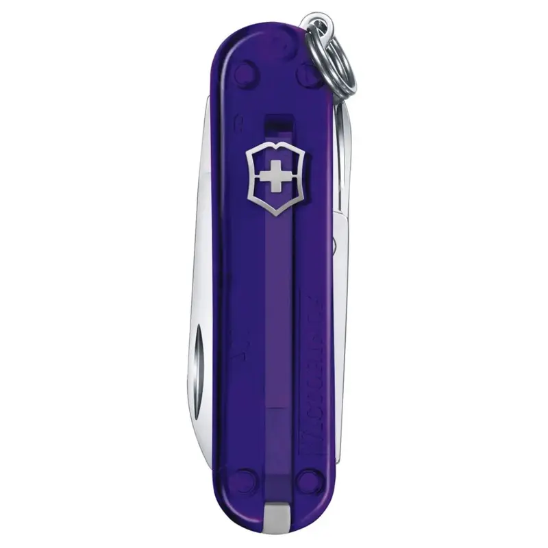 Victorinox Classic SD Mini 5.8cm Translucent Swiss Army Knife - Persian Indigo