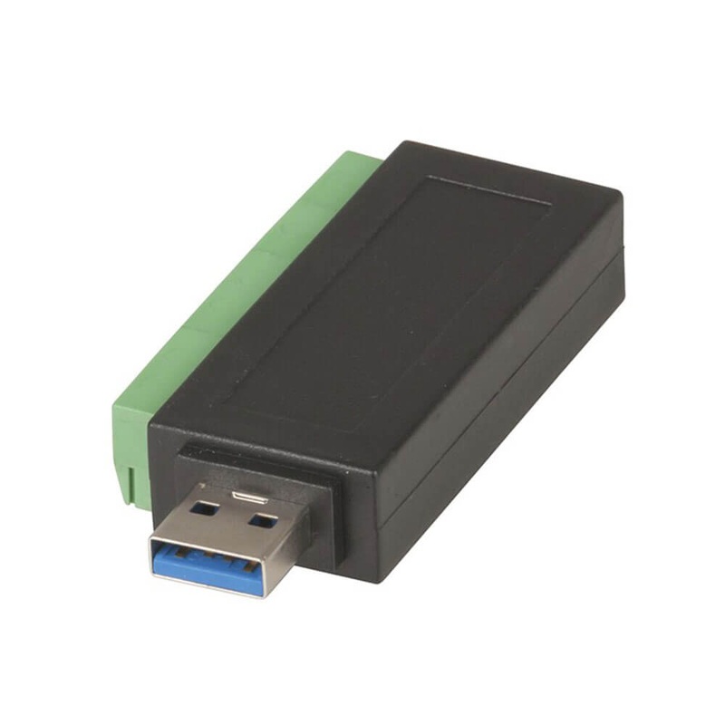 Adaptateur d'en-tte  vis  10 voies USB