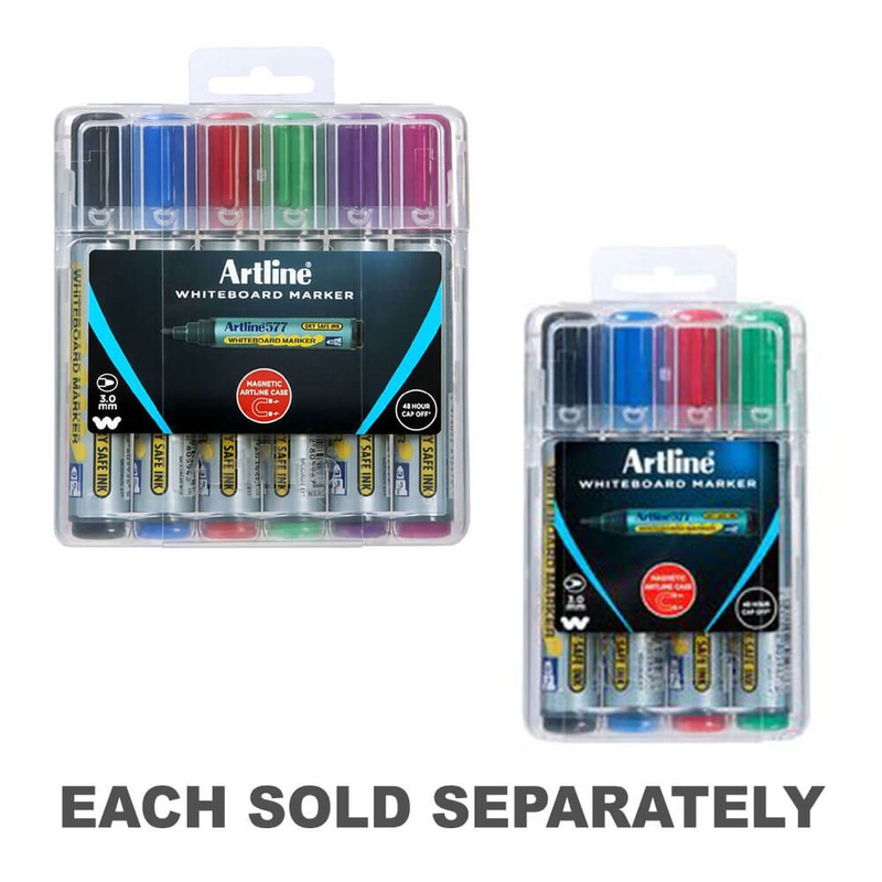 Artline Whiteboard Marker dans un cas dur 2 mm assorti