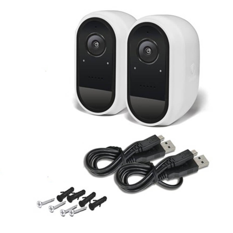 Camra WiFi intelligente  batterie Swann 1080p (2 packs)