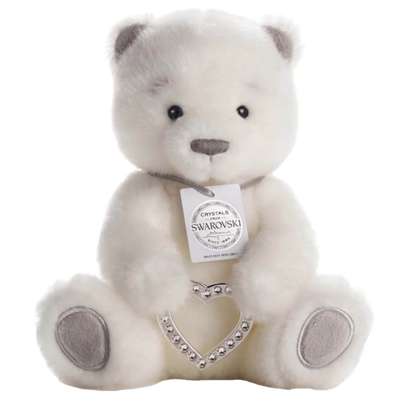 Chic & Love Bailey Bear Heart en peluche (grand)