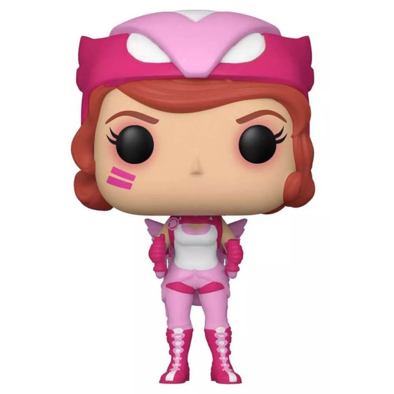 Hawkgirl Breast Cancer Sensibility Us Exclusive Pop! Vinyle