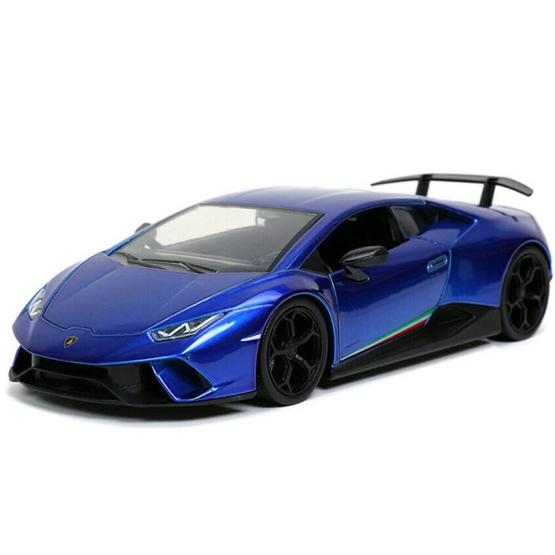 Hyperspec 2017 Lamborghini Huracan Blue 1:24 chelle
