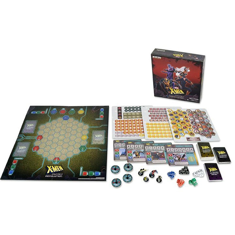 Jeu de conseil d'administration de X-Men Mutant Revolution