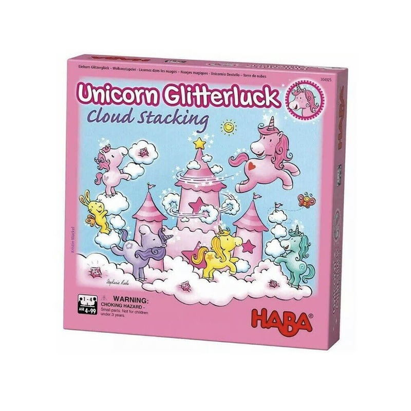 Jeu de plateau de nuage  paillettes Unicorn