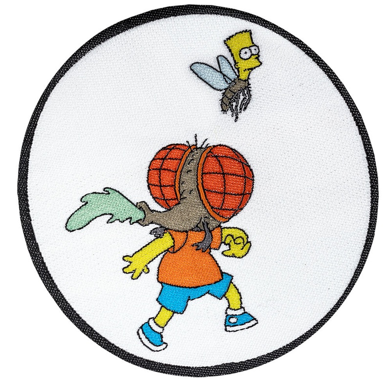 Le jeu de patch de mouches Simpsons Bart