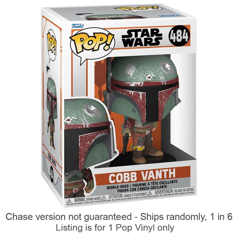 Le Mandalorian Cobb Vanth Pop! Chase en vinyle expdie 1 sur 6
