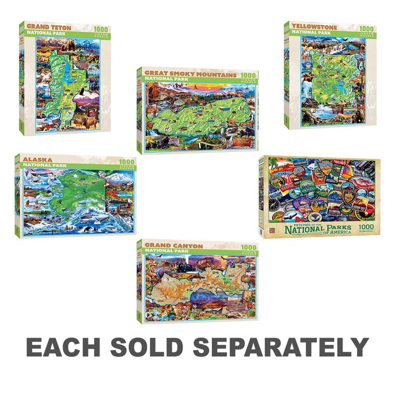 Masterpieces National Park 1000pc Puzzle
