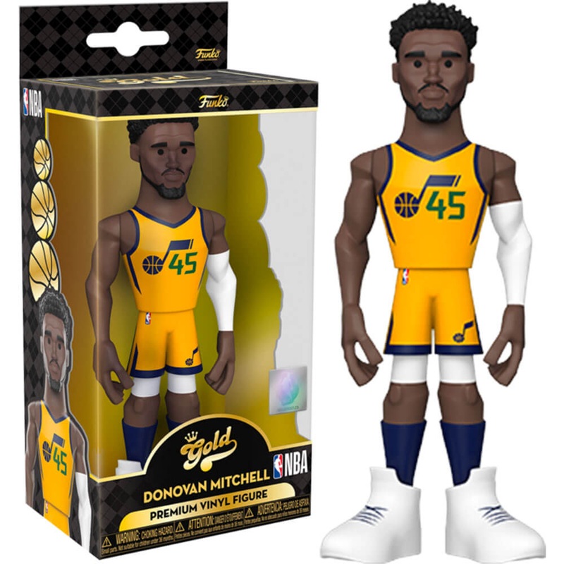 NBA: Jazz Donovan Mitchell (CE'21) 5 "Or vinyle