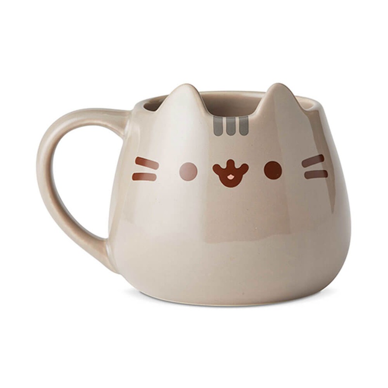 Pusheen grande tasse sculpte