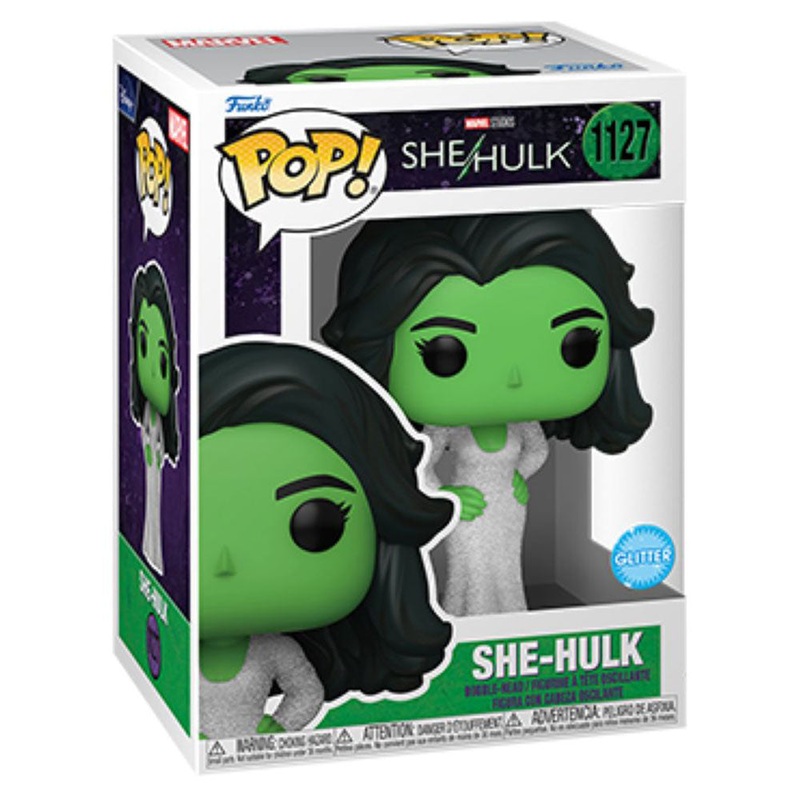 She-Hulk Gala Look Glitter Pop! Vinyle