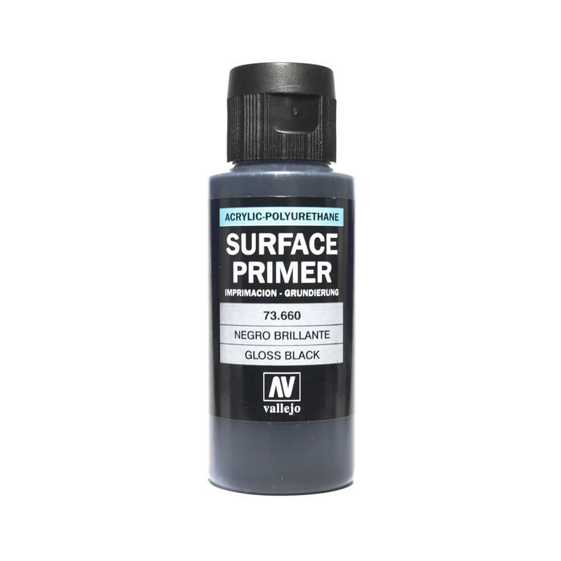 Vallejo Gloss Black Primer 60 ml